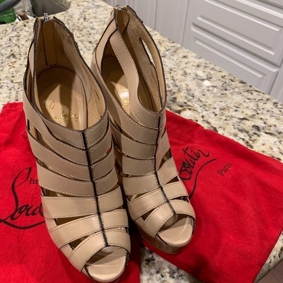 Christian Louboutin Platform Bootie 140mm - Picture 1 of 10